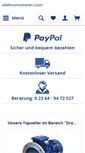 Mobile Screenshot of elektromotoren.com