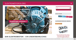 Desktop Screenshot of elektromotoren.org